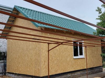 Сип дом 30 кв метров с террасой построить в Самаре